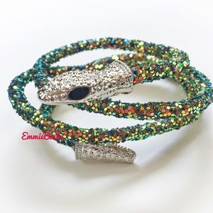New Bendable Bling Coil Snake Body Jewelry ~ Necklace / Bracelet / Anklet & More